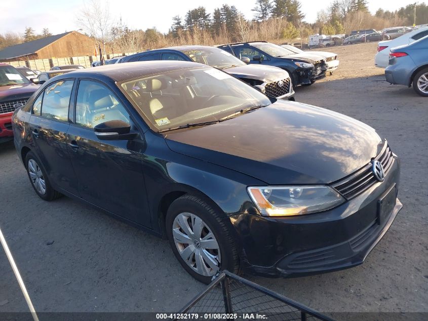 VIN 3VWD17AJ6EM393163 2014 Volkswagen Jetta, 1.8T Se no.1