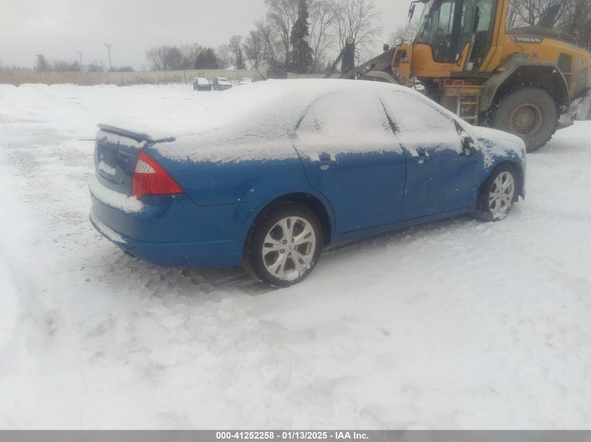 Vin: 3fahp0ha2cr106830, lot: 41742604, ford fusion se 20124