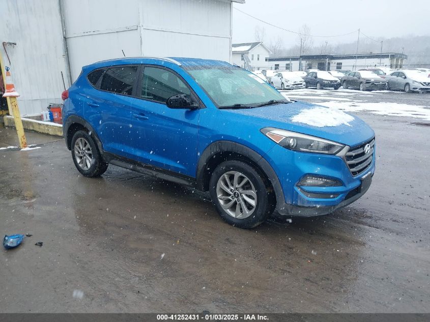 VIN KM8J3CA45GU105162 2016 Hyundai Tucson, SE no.1