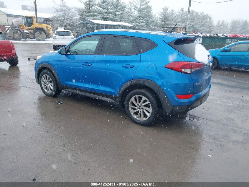 VIN KM8J3CA45GU105162 2016 Hyundai Tucson, SE no.3