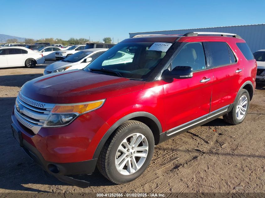 VIN 1FM5K8D84DGC53538 2013 Ford Explorer, Xlt no.2