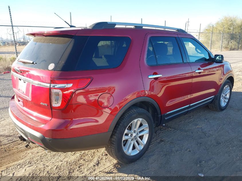 VIN 1FM5K8D84DGC53538 2013 Ford Explorer, Xlt no.4