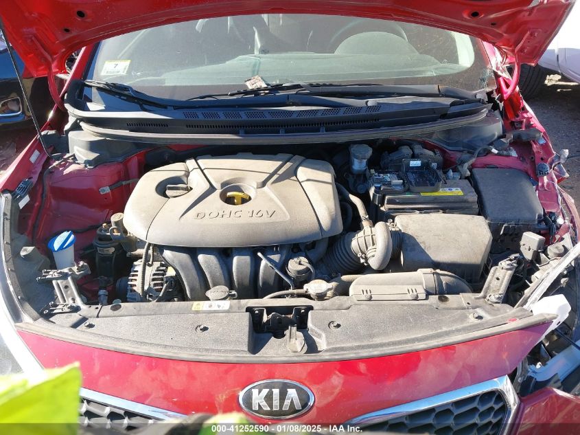 2016 Kia Forte Lx VIN: KNAFK4A63G5614114 Lot: 41252590