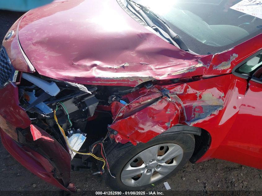 2016 Kia Forte Lx VIN: KNAFK4A63G5614114 Lot: 41252590