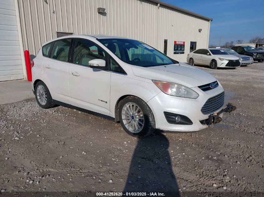 2014 Ford C-Max Hybrid Sel VIN: 1FADP5BU6EL509287 Lot: 41252620