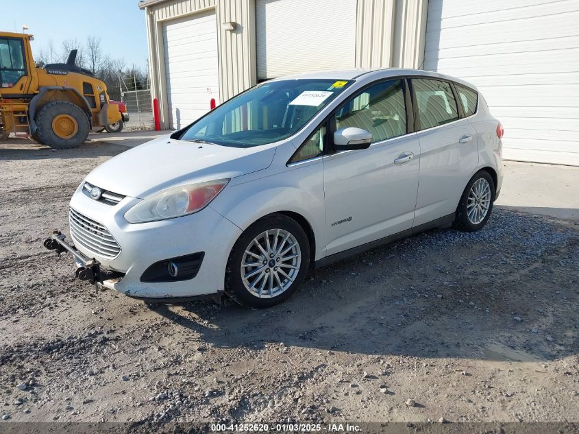 2014 Ford C-Max Hybrid Sel VIN: 1FADP5BU6EL509287 Lot: 41252620