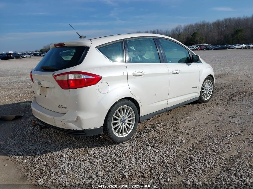 2014 Ford C-Max Hybrid Sel VIN: 1FADP5BU6EL509287 Lot: 41252620