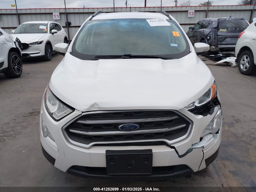 2018 Ford Ecosport Se VIN: MAJ3P1TE4JC189179 Lot: 41252699