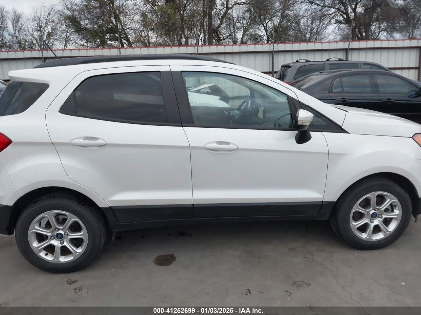 2018 Ford Ecosport Se VIN: MAJ3P1TE4JC189179 Lot: 41252699