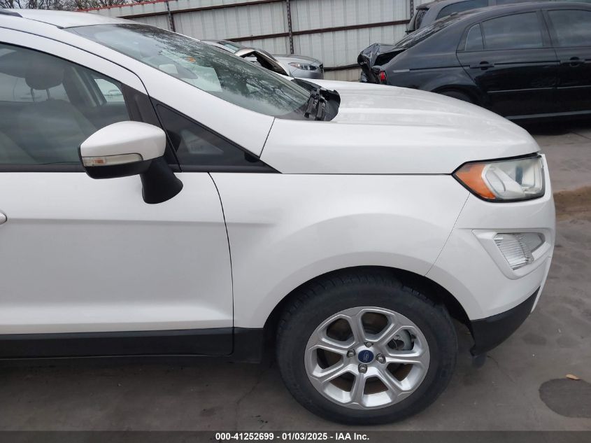 2018 Ford Ecosport Se VIN: MAJ3P1TE4JC189179 Lot: 41252699