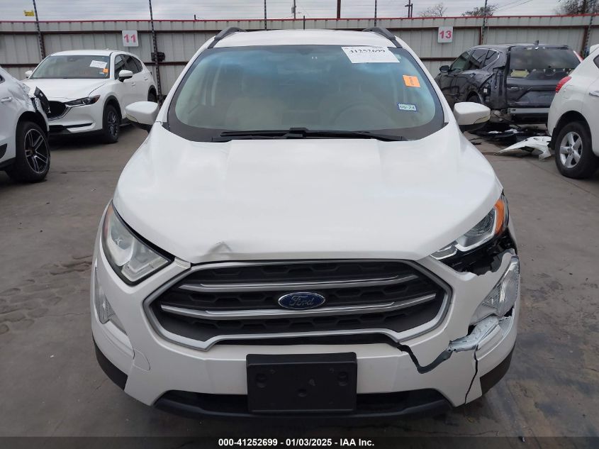 2018 Ford Ecosport Se VIN: MAJ3P1TE4JC189179 Lot: 41252699