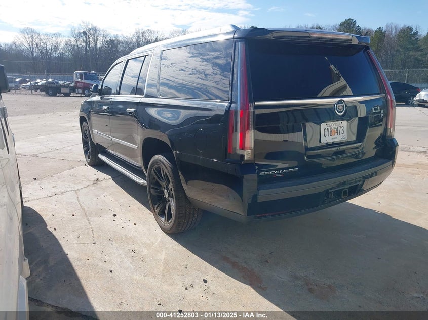 Vin: 1gys3hkj4fr306427, lot: 41743149, cadillac escalade esv luxury 20153