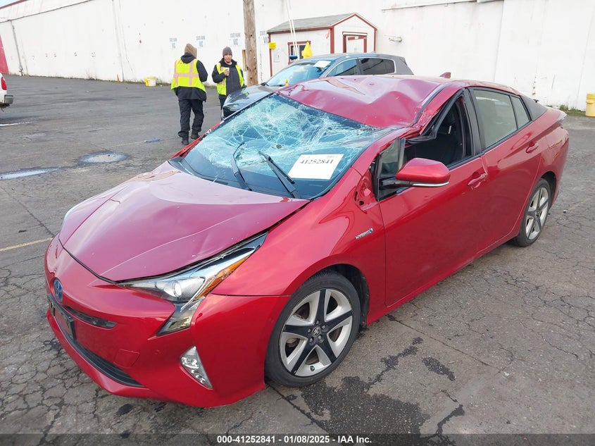 2017 TOYOTA PRIUS VIN: JTDKARFU6H3053851