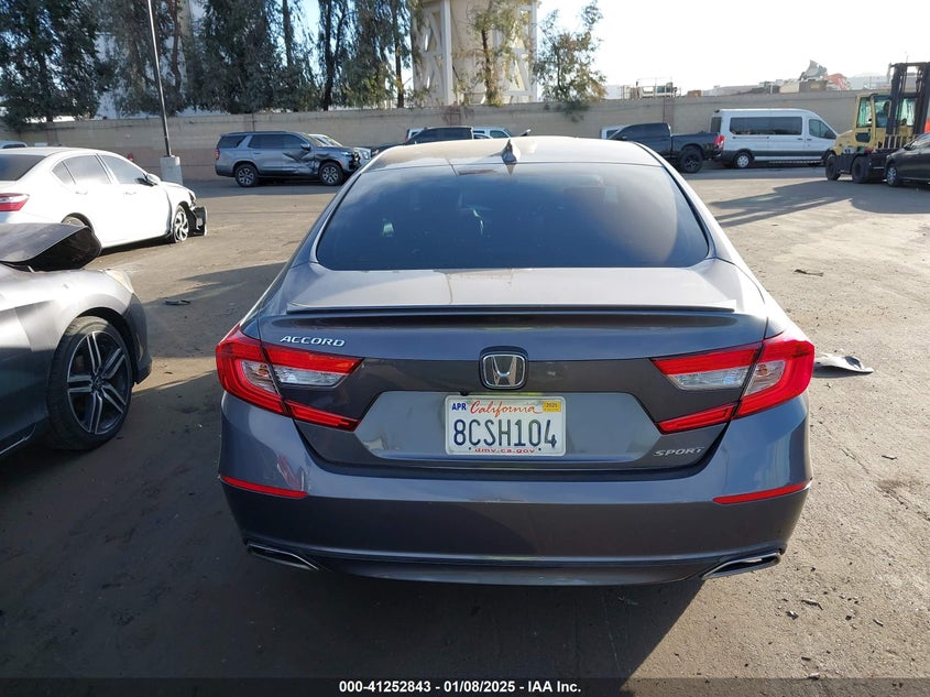2018 HONDA ACCORD VIN: 1HGCV1F35JA113512