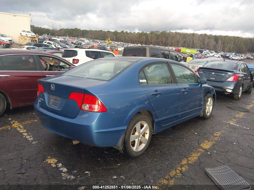 2008 HONDA CIVIC VIN: 1HGFA168X8L101391