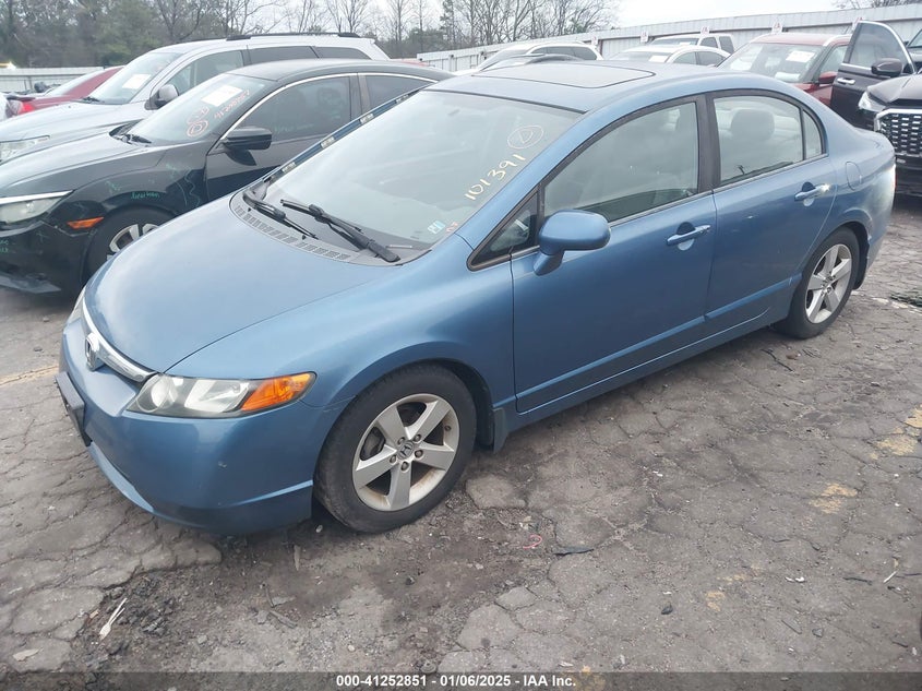 2008 HONDA CIVIC VIN: 1HGFA168X8L101391