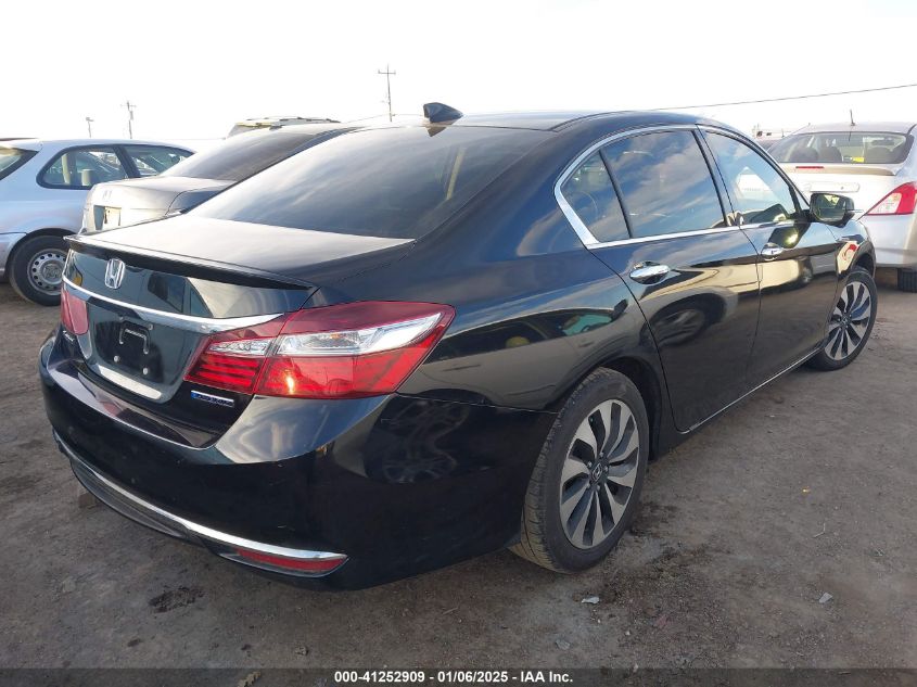 VIN JHMCR6F3XHC014648 2017 HONDA ACCORD HYBRID no.4