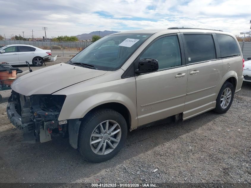 VIN 2C7WDGCG4ER471665 2014 Dodge Grand Caravan, Sxt no.2