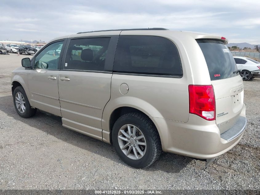 VIN 2C7WDGCG4ER471665 2014 Dodge Grand Caravan, Sxt no.3