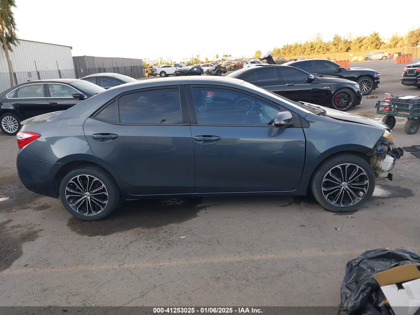 2014 TOYOTA COROLLA VIN: 5YFBURHE1EP123367