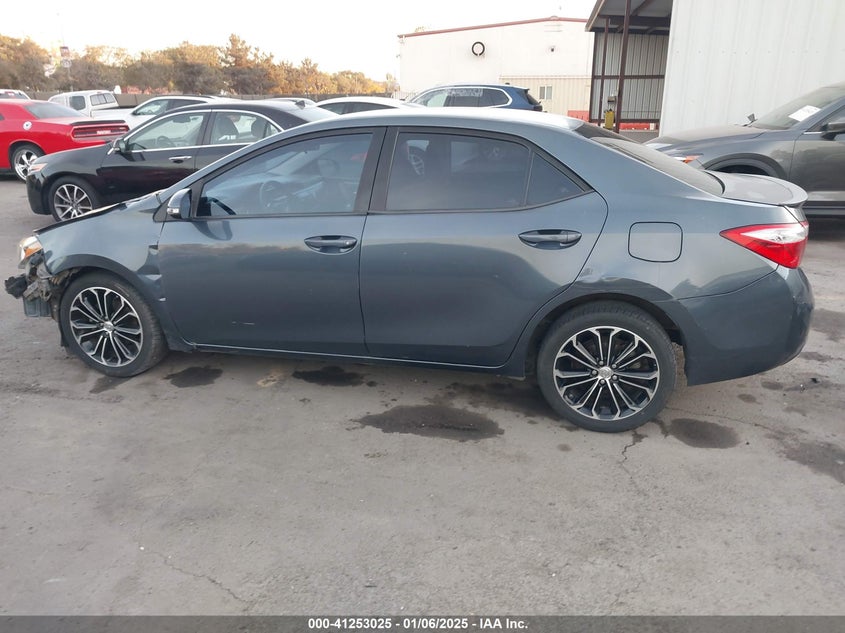 2014 TOYOTA COROLLA VIN: 5YFBURHE1EP123367