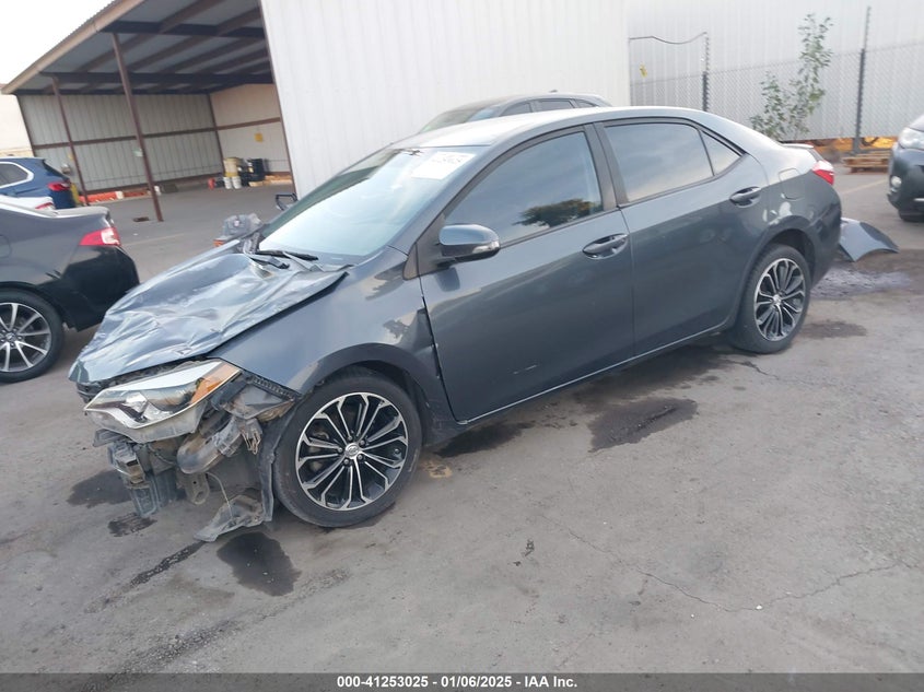 2014 TOYOTA COROLLA VIN: 5YFBURHE1EP123367