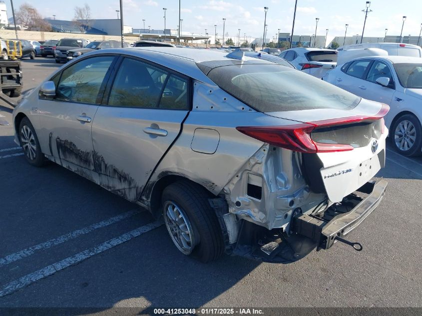 VIN JTDKARFP3L3152954 2020 Toyota Prius, Prime LE no.3