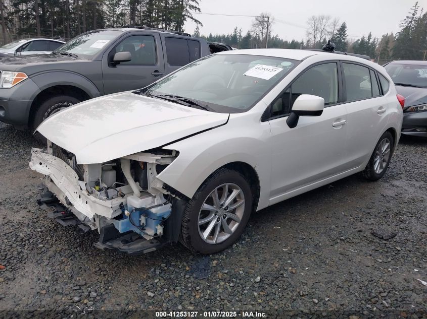 2014 SUBARU IMPREZA 2.0I PREMIUM - JF1GPAC67E8249569