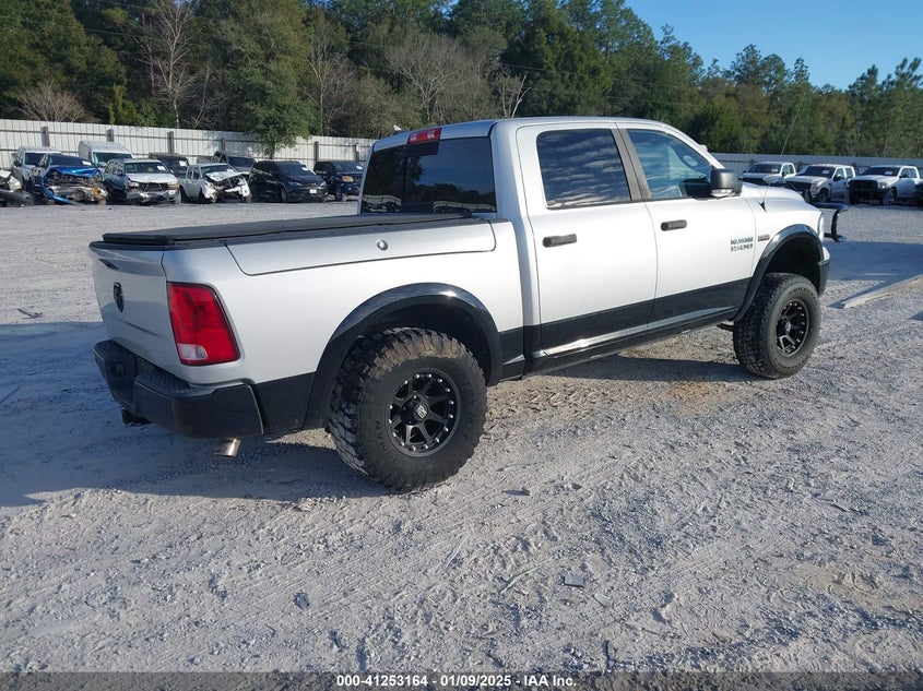 Vin: 1c6rr7lt5es188738, lot: 41743510, ram 1500 outdoorsman 20144