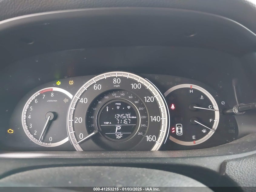 2013 HONDA ACCORD VIN: 1HGCR3F8XDA006407
