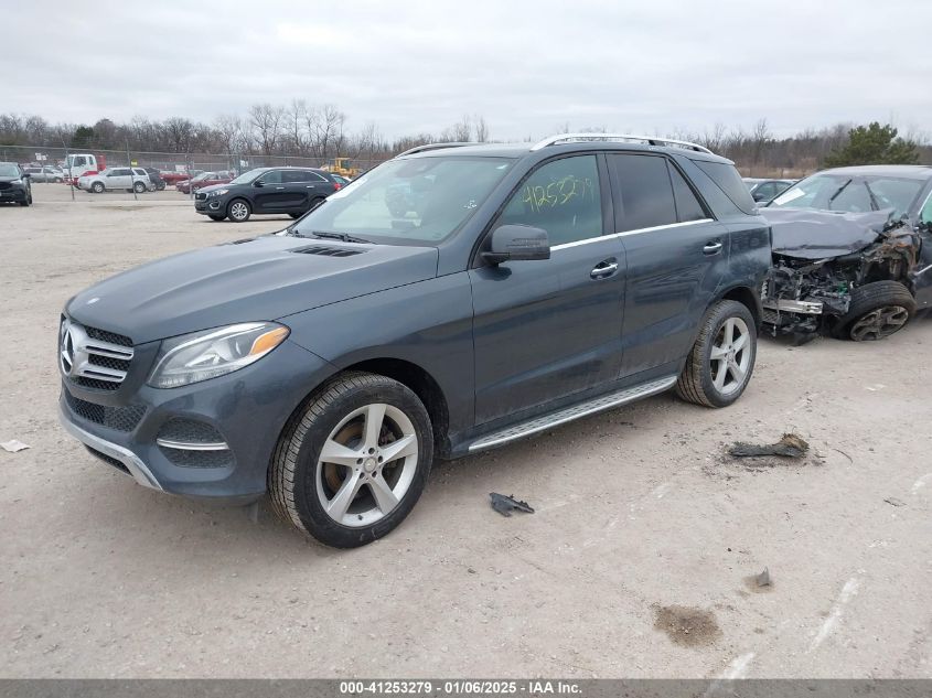 VIN 4JGDA5HBXGA693077 2016 Mercedes-Benz GLE 350, 4... no.2