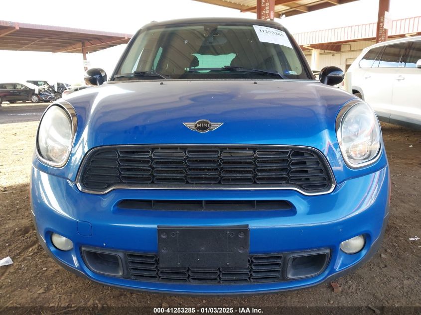 2012 Mini Cooper S Countryman VIN: WMWZC3C54CWL84001 Lot: 41253285