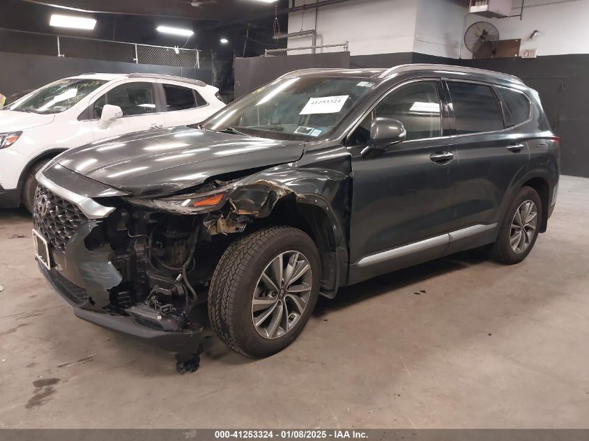 VIN 5NMS5CADXKH113762 2019 Hyundai Santa Fe, Ultimate no.2