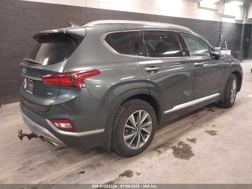 VIN 5NMS5CADXKH113762 2019 Hyundai Santa Fe, Ultimate no.4