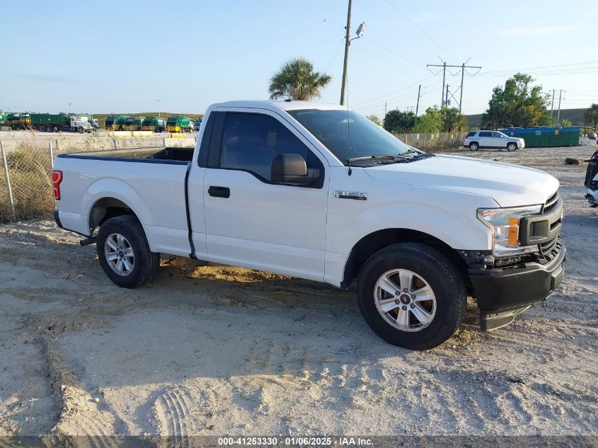 VIN 1FTMF1CBXJFE59635 2018 Ford F-150, XL no.14