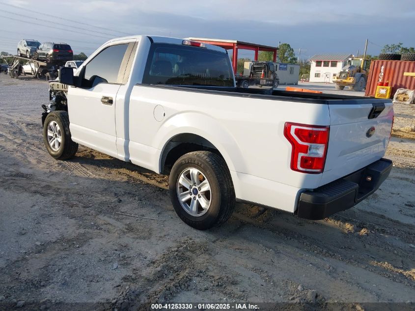 VIN 1FTMF1CBXJFE59635 2018 Ford F-150, XL no.3