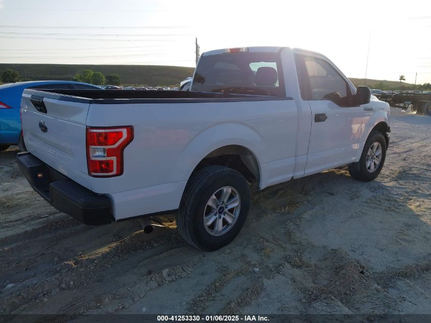 VIN 1FTMF1CBXJFE59635 2018 Ford F-150, XL no.4