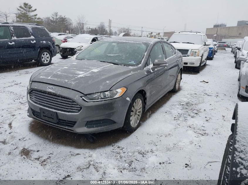 VIN 3FA6P0LU0DR217659 2013 Ford Fusion, Se Hybrid no.2