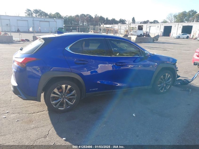 VIN JTHU9JBH9K2010158 2019 Lexus UX 250H, F Sport no.14