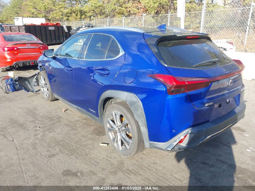 VIN JTHU9JBH9K2010158 2019 Lexus UX 250H, F Sport no.3