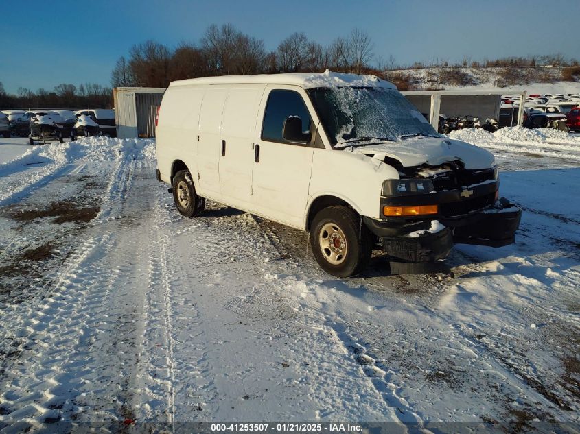 VIN 1GCWGAFP9M1230412 2021 Chevrolet Express Cargo,... no.1