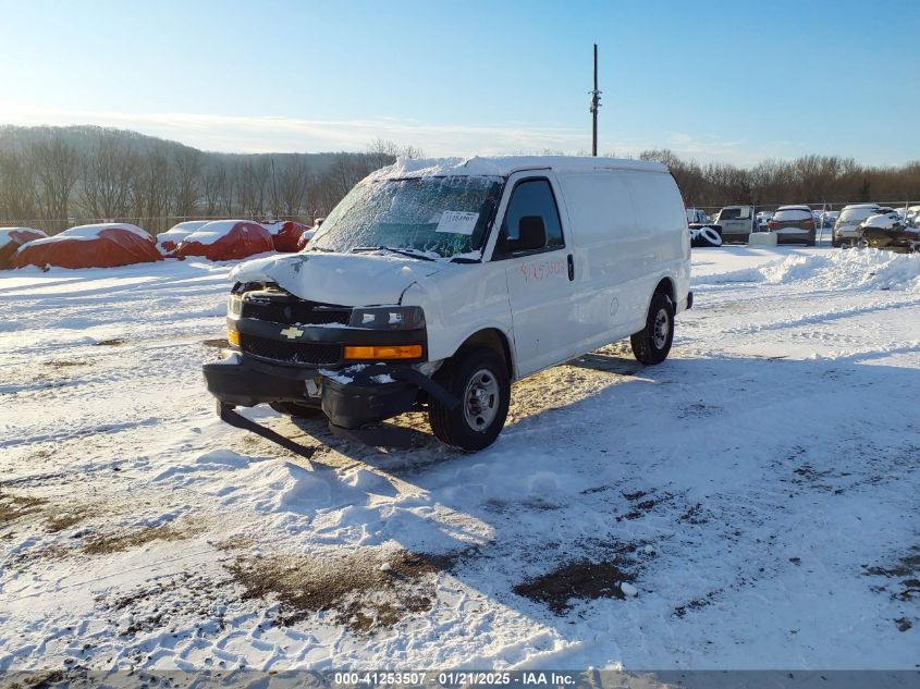 VIN 1GCWGAFP9M1230412 2021 Chevrolet Express Cargo,... no.2