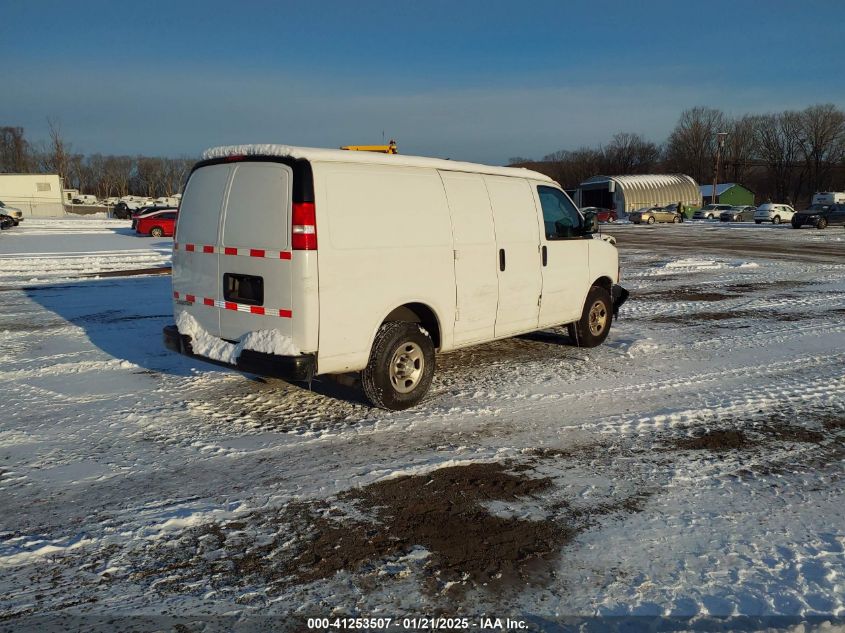 VIN 1GCWGAFP9M1230412 2021 Chevrolet Express Cargo,... no.4