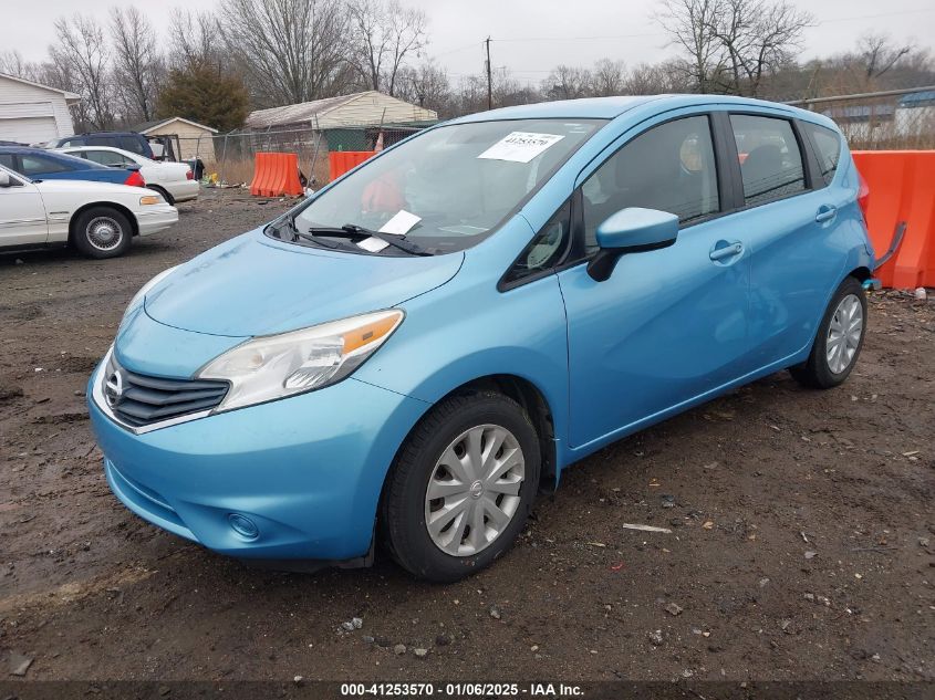 VIN 3N1CE2CP1FL409836 2015 Nissan Versa, Note S Plus no.2