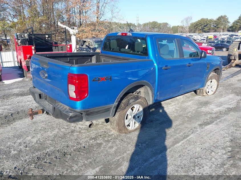 Vin: 1fter4ph8rle44821, lot: 41744038, ford ranger xl 20244