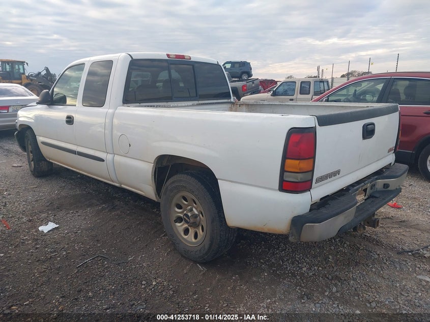 2007 GMC NEW SIERRA VIN: 1GTEC19V97Z133041