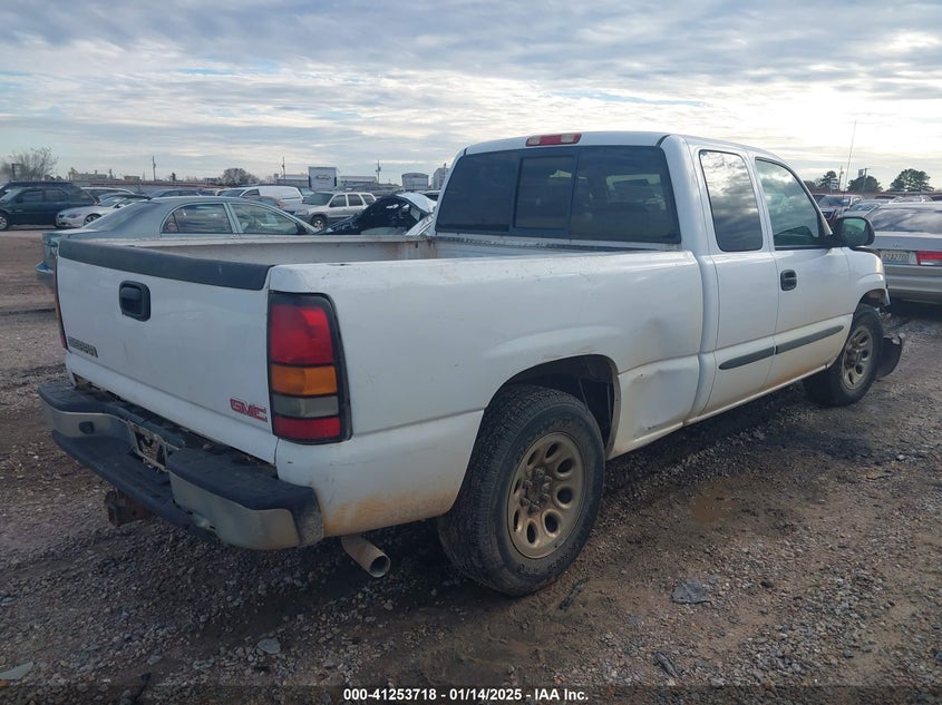 2007 GMC NEW SIERRA VIN: 1GTEC19V97Z133041