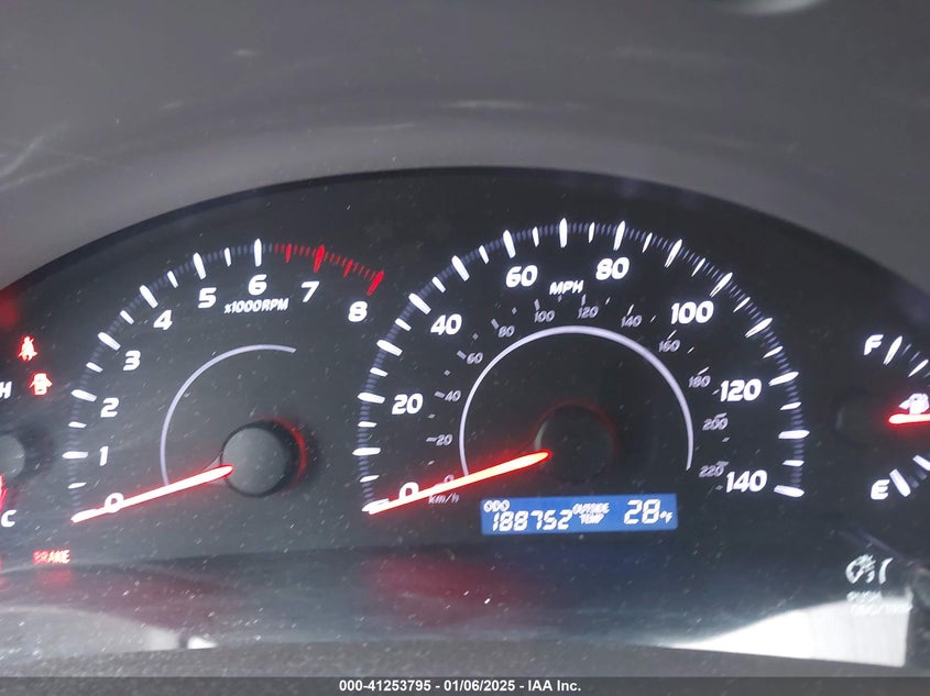 2010 TOYOTA CAMRY VIN: 4T1BF3EK7AU505543