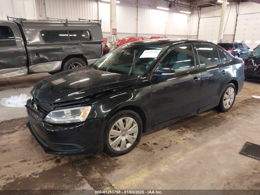 2012 VOLKSWAGEN JETTA VIN: 3VWDX7AJ0CM368786
