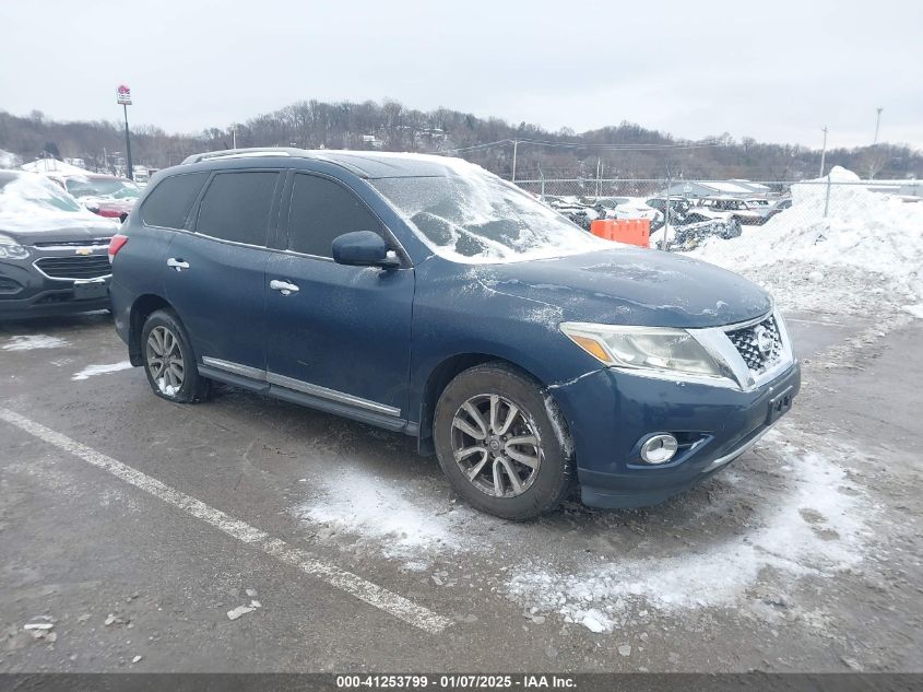 VIN 5N1AR2MM2EC638979 2014 Nissan Pathfinder, SL no.1